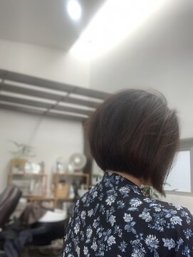 ヘアサロン スタイリスタ(hair salon stylista) 前下がりボブ