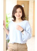 外ハネミディ