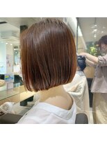 ルディー バイ ヘアーポケット(rudii by HAIR POCKET)&nbsp;前下がりボブ×バイオレットブラウン