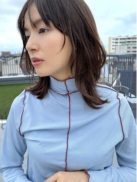 キートス(Kiitos) 【#ミニウルフ】で小顔セミディ