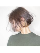 ラテ 渋谷(LATTE)&nbsp;抜け感インナーカラー/ミニボブ