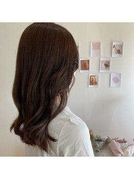 ヘアーデザインスリール(Hair Design THRIRE) 大人可愛い/ヨシンモリ/ブラウンカラー/暗髪/透明感カラー