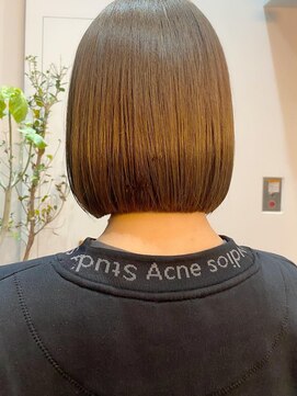 ロンド 表参道店(Lond) Lond表参道 店長rico》どこから見ても綺麗なラインボブ