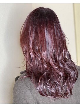 モディッシュバイアルティナ(modish by artina) ブリーチなしピンクパープル