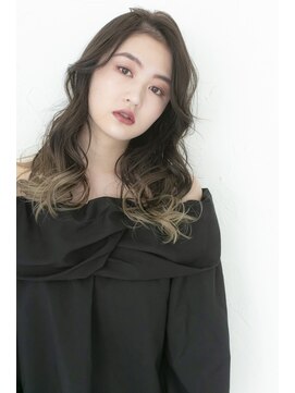 アジールヘア 所沢プロペ通り店(agir hair) 裾カラー20代ブリーチカラーアッシュカラー