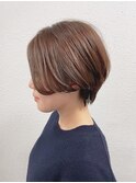 ハンサムショートボブ×すっきり襟足