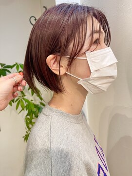 ピノリコ Hair&make pinorico ブリーチなし*pink beige