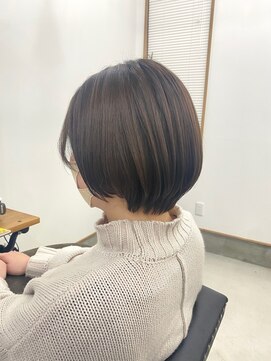 ヴィアルス 美園店(VIARS) ショートボブ/丸みショート/骨格カット