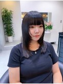 モードヘアハイレイヤー顔まわり韓国ヘア【大宮美容室】