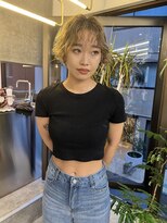 ネルケ 立川(nelke)&nbsp;ボブパーマ/くるくるパーマ/スパイラルパーマ/ブロンド