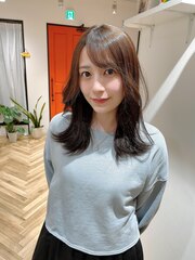 AKB48 佐々木優佳里様　ミディアムレイヤーベージュ　ラソル浦和