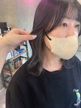 デバイス 東川口(DEVICE) イヤリングカラー　ミルクティーグレージュ