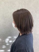 ラブズラフズ 下上津役店 (Loves Laughs)&nbsp;外ハネ×髪質改善ジェルカラー♪