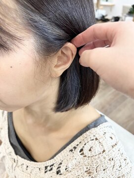 ヘアーウィンクルム(HAIR VINCULUM) インナーカラー×ブルーラベンダー