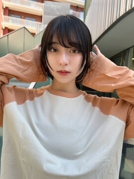 アンバー 池袋(amber) ショートヘア/シアーカラー/姫カット[池袋 /池袋駅]