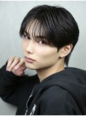 シースルーマッシュ　ニュアンスパーマ　ダウンパーマ