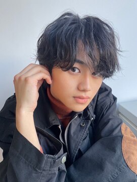 ツーダブル 梅田茶屋町中崎町店(WW..) メンズパーマツイストパーマ波巻きスパイラルパーマツーブロック