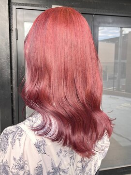 ミル 今治(1003 mille IMABALI) イルミナダブルカラー/ピンクカラー/ピンクコーラル