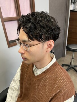 ルシードスタイルベル(LUCID STYEL BELLE) アップバングスパイラルパーマ