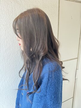 ミクマル(micmal) 大人美人オリーブショコラアッシュ韓国ヘアモテ髪