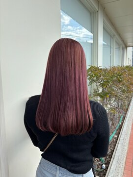 シエル(ciel) ブリーチ/ピンクカラー/くすみカラー