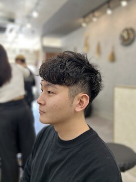 ルリアン 元住吉店(Le'lien) メンズメリハリラフパーマ[元住吉/武蔵小杉/メンズパーマ]