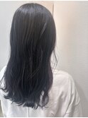 Azule/ブルーブラック/ロングスタイル