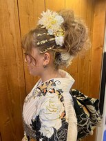 ポルム パプリカ(polum paprika)&nbsp;お嬢様ゆるふわアップヘアセット★結婚式二次会お呼ばれ ドレス