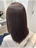 乾かすだけでまとまる縮毛矯正
