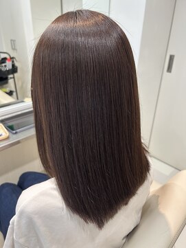 ヘアメイク ルエル(Hair Make Ruelle) 乾かすだけでまとまる縮毛矯正