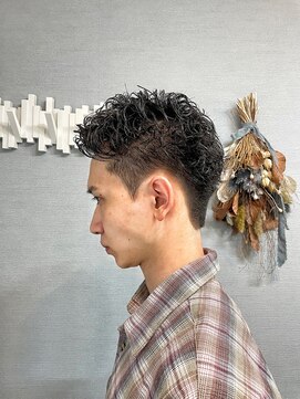 グリードヘア(GREED HAIR) スパイキショート×パーマ