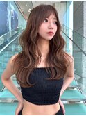 髪質改善/レイヤーカット/顔周りカット/前髪/韓国/ダブルカラー