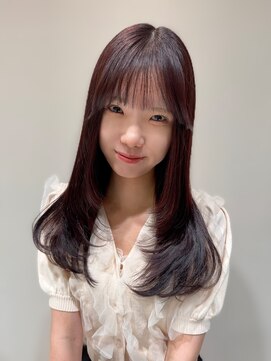 アース 恵比寿店(HAIR&MAKE EARTH) 韓国風レイヤー×ワンカール