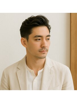 スープレックス ヘアーデザイン(SOUPREX HAIR DESIGN) 大人メンズ刈り上げナチュラルパーマ 20代 30代 40代 50代 60代