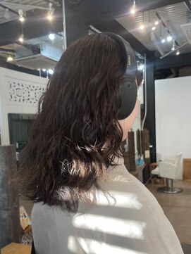 ウォール(wall) Spiral perm