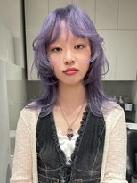 ソル 栄矢場町(SOL)&nbsp;ペールラベンダー/ウルフカット/ハイレイヤーウルフ