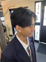 ログ 高松木太店(Log)&nbsp;メンズ/ナチュラルセンターパート/メンズカット/高松