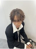 無造作シースルーウルフ