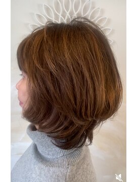 アナログノイ(analog noi) 白髪ぼかしハイライト