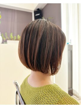 ワイボンドヘアー(Y bond hair) 似合わせカット20代30代40代50代ショートボブくびれレイヤーボブ