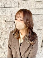 エイルヘアー トウカダイ(AYL hair toukadai)&nbsp;くびれミディアム/小顔カット/インナーカラー