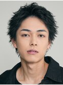 アクティブショートルーズショートパーマツイストパーマ緩め