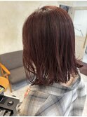 ピンクブラウンカラー