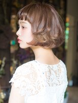 アニモフィオレンテ 大沢店(animo FIORENTE)&nbsp;+animo大沢+アンブレラカラー!顔周りカット!コテ巻き風パーマe