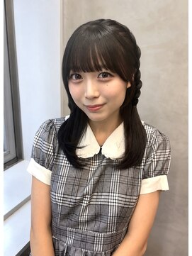 シャルムバイケンジ(Charm.by KENJE) 推し活ヘアメ 銀座 マリーちゃんヘア 編み込みカチューシャ