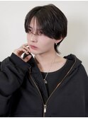 メンズカット×シースルーマッシュウルフ