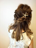 エルパティオ(EL PATIO)&nbsp;外国人風　ルーズハーフアップ [EL PATIO/枝川]