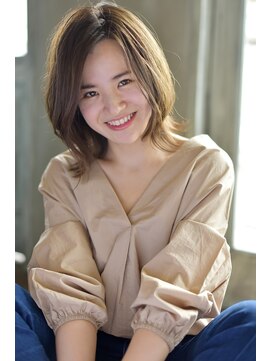 ナナナ パレナ 宝塚店(nanana parena) 大人かわいいひし形シルエット耳掛けもおすすめ