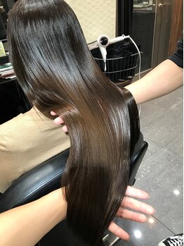 カノンヘアデザイン(Kanon Hair design)の写真/【池袋1分】髪質改善に自信あり！マンツーマン×オーダーメイドで自分史上最高の艶髪を叶えます！