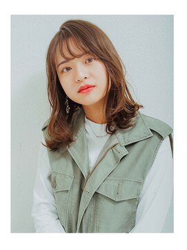 アブニール 柏東口店(AVENIR) フェミニンレイヤーミディ